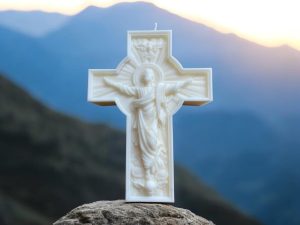 divine-comfort-christs-embrace-candle