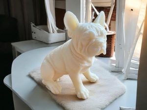 French Bulldog Candle