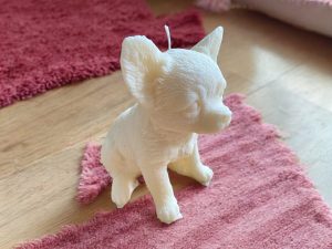 Handmade Chihuahua Puppy Candle – Eco-Friendly Soy Wax Gift